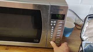 How to unlock / Lock a Panasonic microwave