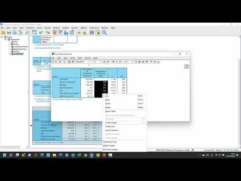 Creating charts in SPSS Statistics