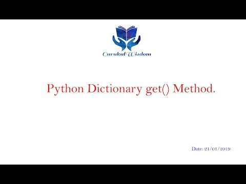 64 Python Dictionary Get Method