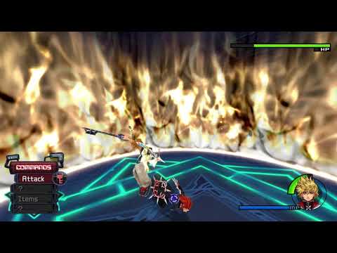 Kingdom Hearts 2.5 - Roxas Vs Axel - Critical