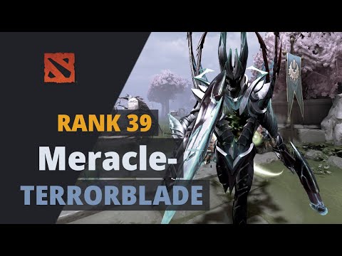 Meracle- (Rank 39) plays Terrorblade Dota 2 Full Game