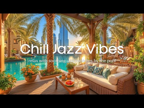 Luxurious Resort Jazz: Slapp av med myke melodier ved basseng-oasen for en perfekt opplevelse