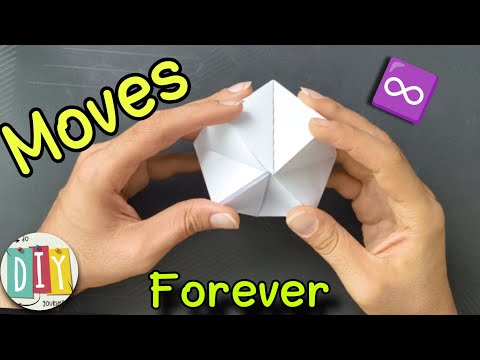 DIY - How To Make a Paper MOVING FLEXAHEDRON - Fun & Easy Origami