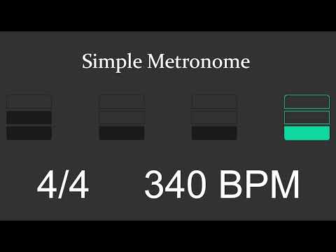 Metronome - 340 BPM