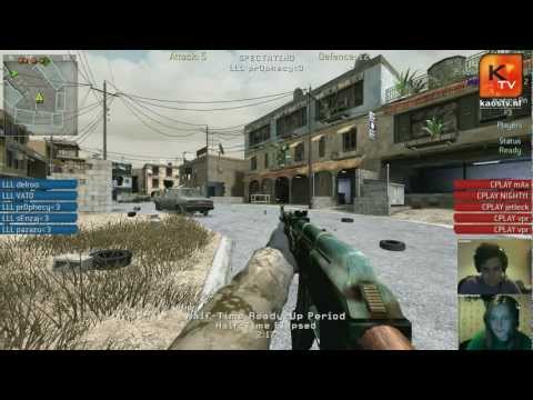 [CoD4] LowLandLions vs CPLAY - Map1 - ESL Major Series X