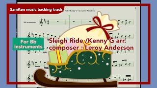 Sleigh Ride /Christmas song /backing track /Kenny G arr.