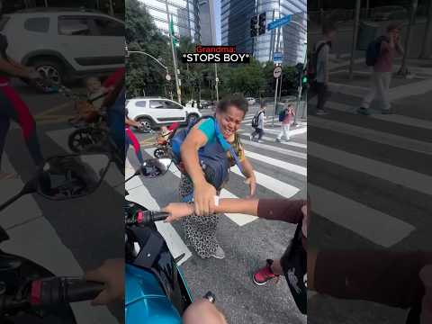 Biker Makes a Little Boy’s Day…