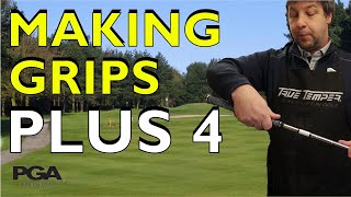 The EASIEST way to make any standard grip into a PLUS 4
