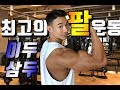 최고의 팔운동 루틴 ㅣ이두,삼두 운동 (Best arm work out for mass)