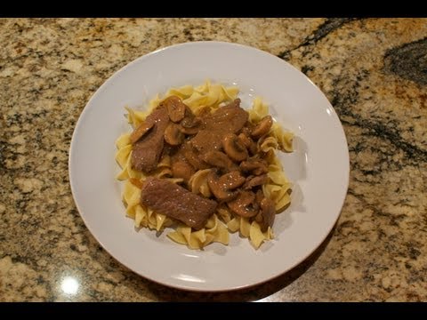 Working Mom's Beef Stroganoff