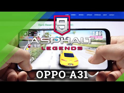 Asphalt 9 on OPPO A31 (2020) –Test Game Performance