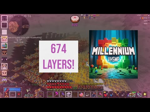 Millennium Cake FEAST Event | How we ate 674 cakes! - Vault Hunters Cake Vault Record