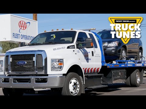 Tow Truck for Children | Truck Tunes for Kids | Twenty Trucks Channel