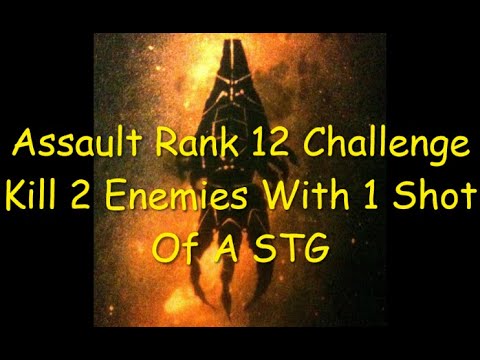 Ghost Recon Breakpoint Assault Rank 12 Challenge Kill 2 Enemies With 1 STG Shot