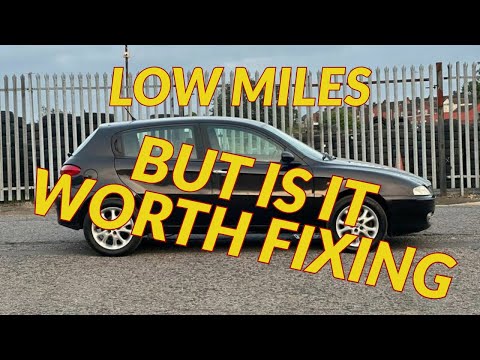IS THIS 40000 MILE ALFA ROMEO 147 WORTH SAVING AND SELLING ON.