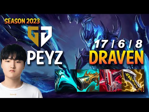 Gen Peyz DRAVEN vs VARUS ADC - KR Ranked