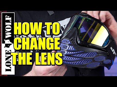 How to Change the Lens JT Flex 8 | Lone Wolf Paintball