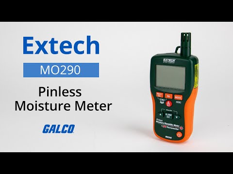 Extech's MO290 Pinless Moisture Meter