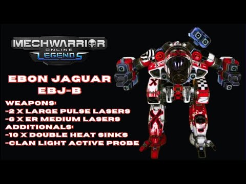 Mechwarrior Online: Quick Build Review - Ebon Jaguar EBJ-B - A Familiar Build