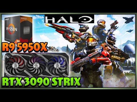 Halo Infinite | RTX 3090 Strix OC + R9 5950X (1080p, 1440p, 4k) | Multiplayer Streets