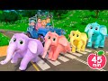 Counting 10 Big Elephants More Lalafun Nursery Rhymes Kids Songs
