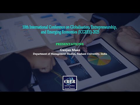 ICGEEE-2025, Presentations: Gunjan Maan