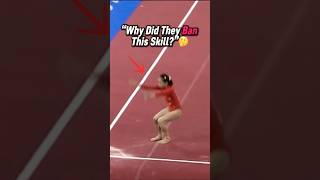 This Gymnastics Skill Was Incredibly Dangerous😳 #gymnastics #sad  #skills #gymnast #tumbling