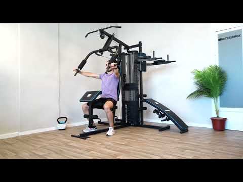 Ejercicios con máquina multifunción Multigym 500 🔝