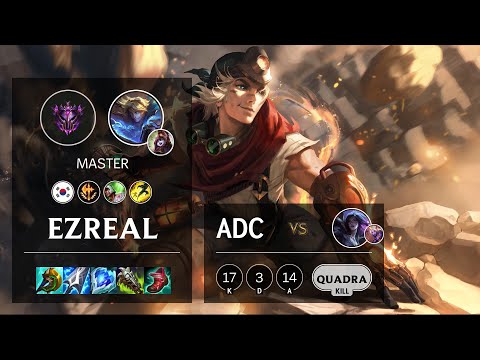 Ezreal ADC vs Kai'Sa - KR Master Patch 11.14