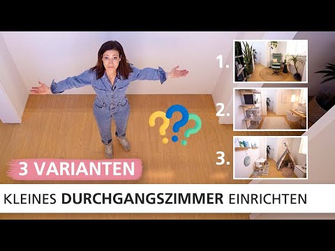 Kleines Durchgangszimmer einrichten | Smart gelöst 💡 | INTERIYEAH!