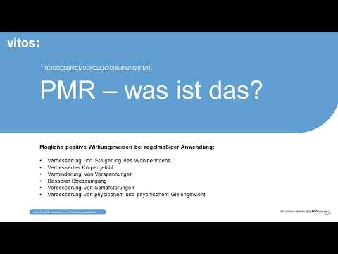 Progressive Muskelentspannung (PMR) - was ist das?