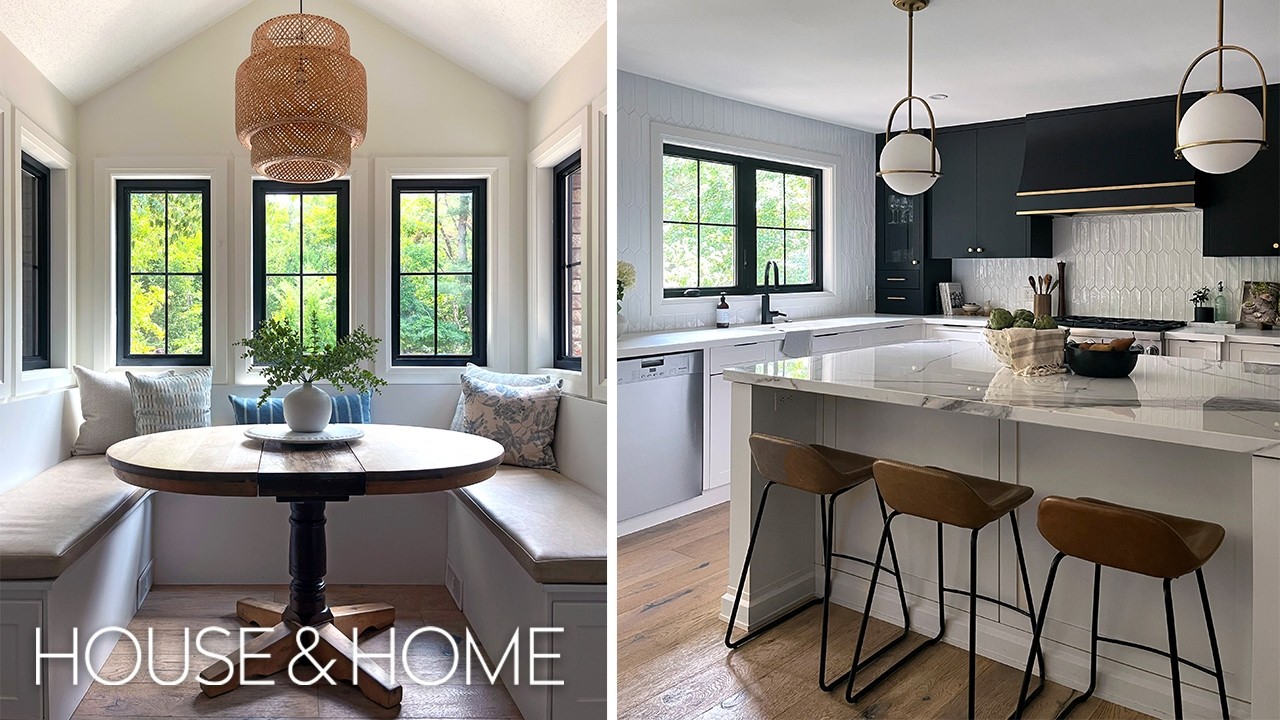 A Designer's Dream Home With a Hamptons-Inspired Backyard Surrounded by Forest