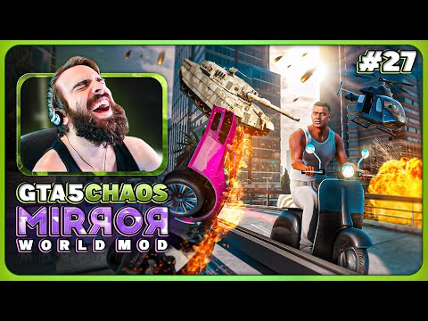 GTA 5 Chaos Mod Challenge: Mirror World & Rainbomizer Madness! Episode 27 - S07E27