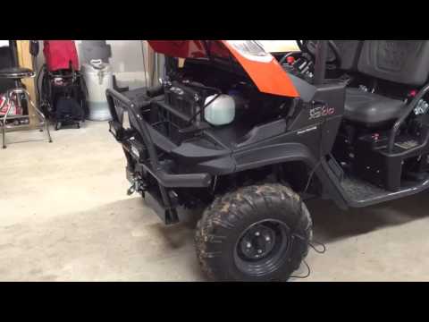 Kubota RTV X900 Mods Part 2