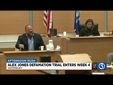 Alex Jones defamation trial enters week 4