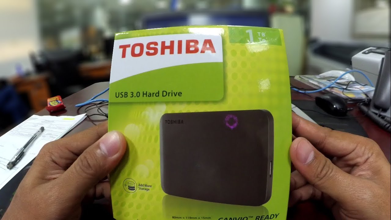Внешний жесткий диск Toshiba USB 3.0 500Gb HDTP205EK3AA Canvio Ready 2.5" черный