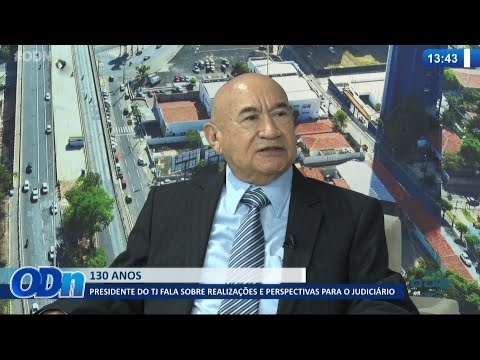 Presidente do TJ fala sobre realizaçoÌƒes e perspectivas dos 130 anos do JudiciaÌrio 01 10 2021