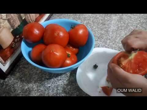 مطبخ ام وليد صوص الطماطم و طريقة تجميدها
