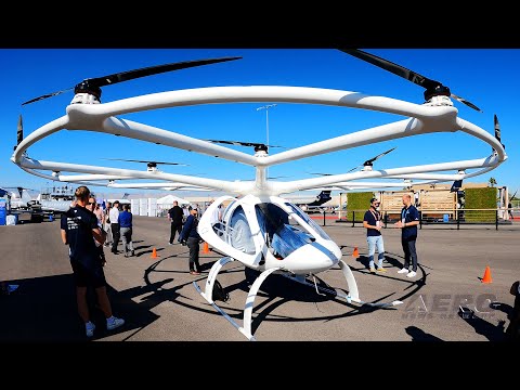 Aero-TV: Volocopter Shows Off At NBAA-BACE