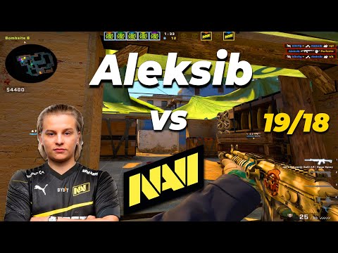 CSGO POV NIP Aleksib (19/18) vs NAVI (MIRAGE) @ IEM Rio 2023