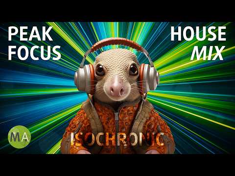 Peak Focus Beta Wave Isochronic Tones - Progressive House Armadillo Mix