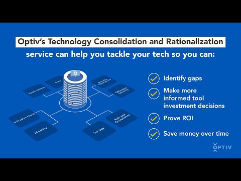 Optiv's Technology Consolidation and Rationalization Service | Tech Stack Audit