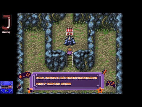 Final Fantasy 2 Pixel remaster 100 percent walkthrough Part 7- 2nd mask from the tropical island