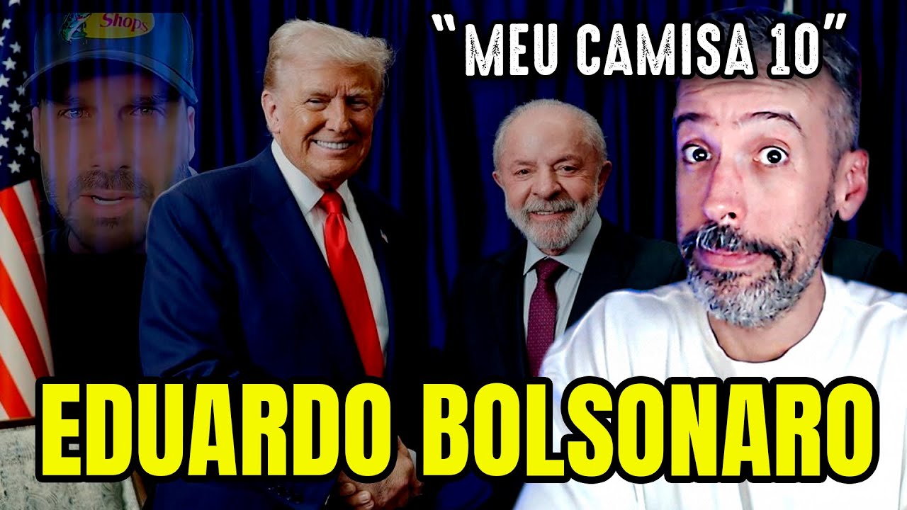 A REPERCUSSÃO DO ENCONTRO TRUMP E LULA NOS BOLSONARISTAS - Cortes da Live do Suco de Brasil