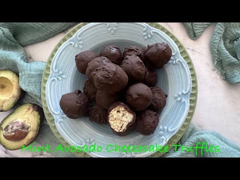 Mint Avocado Cheesecake Truffles | Easy Cooking | Home Recipes | LoveBites