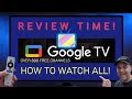 Google TV FREE Channels REVIEW ️