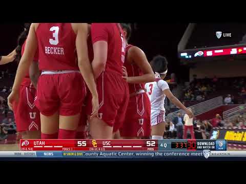 Women's Basketball: USC 83, Utah 77 - Highlights 03/03/19