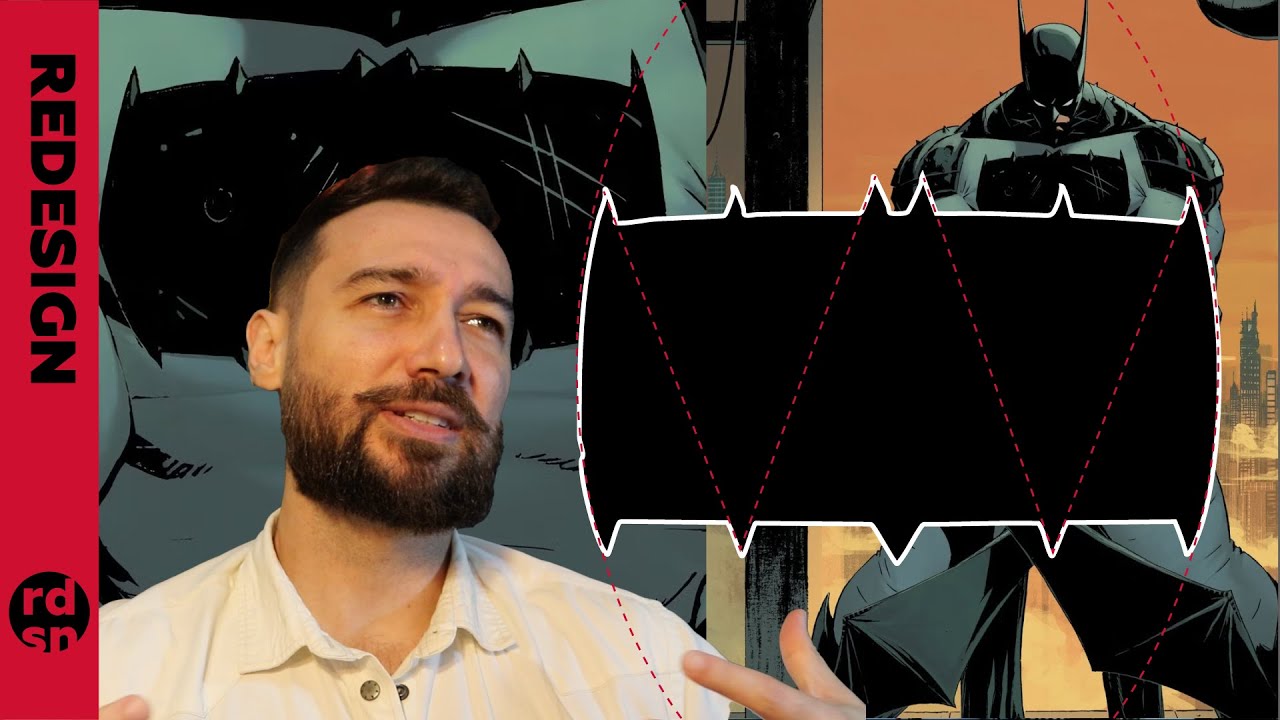 PIOR LOGO DE SUPER HERÓI DE TODOS OS TEMPOS? Análise: design da nova logo do Batman | Pedro Panetto