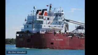 preview picture of video 'St. Clair River, Marine City, MI, 9-7-14'