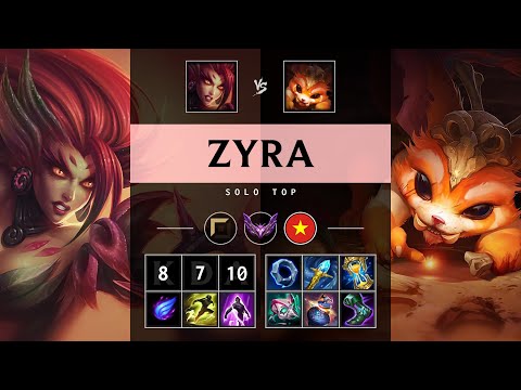 Zyra Top vs Gnar - VN Master Patch 25.11